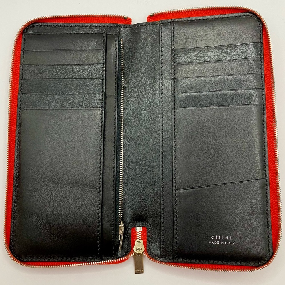 Celine zippy calfskin wallet - Picture 9 of 12